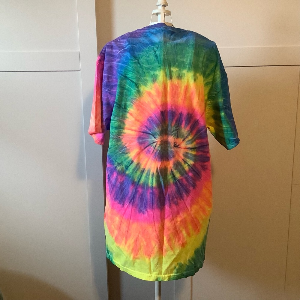 Color ton Arizona tie-dye t-shirt rainbow size Medium - Picture 3 of 8